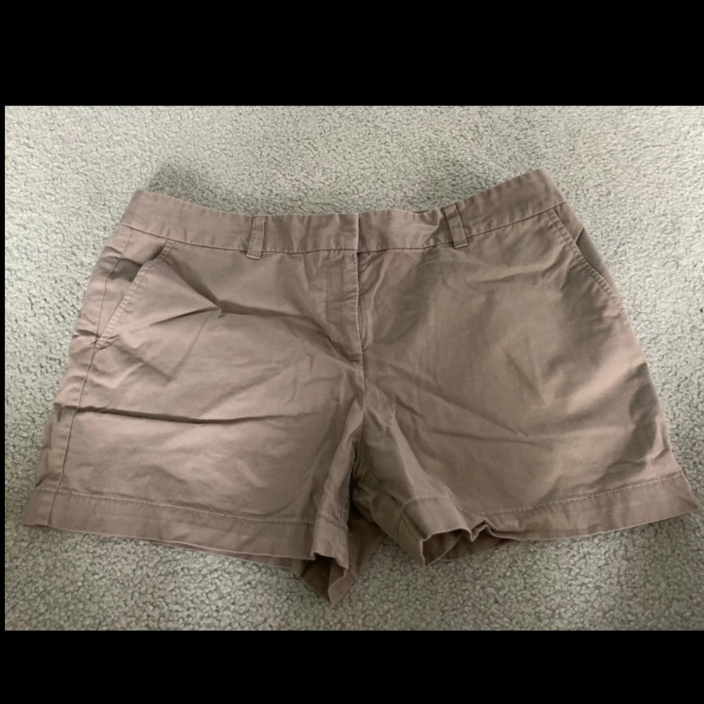 The LOFT Riviera Shorts 4” Taupe Khaki Size 12